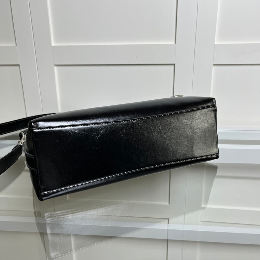 Coach Juliet Bag Shoulder 25 - Black Ferragens Prada