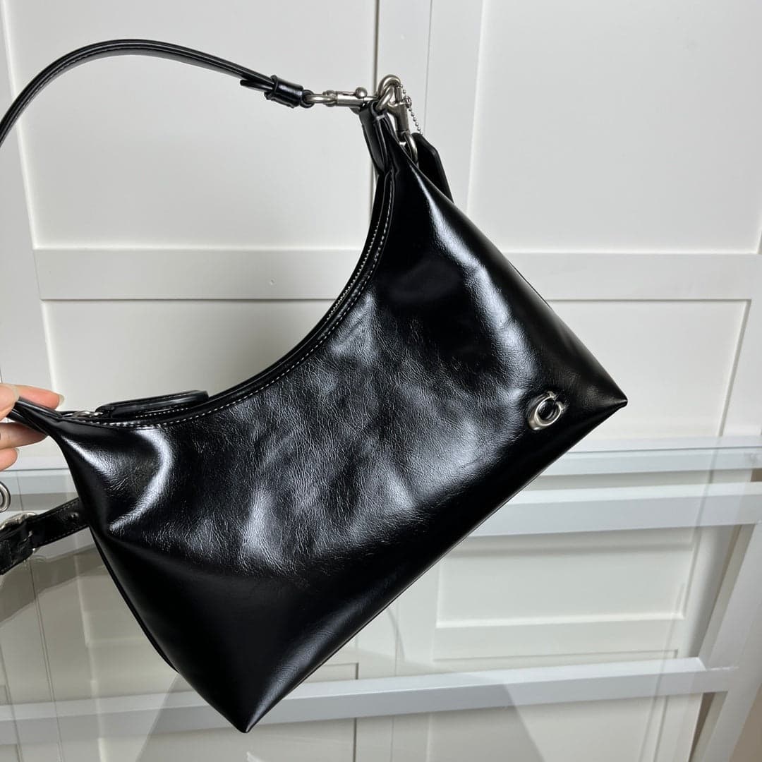 Coach Juliet Bag Shoulder 25 - Black Ferragens Prada