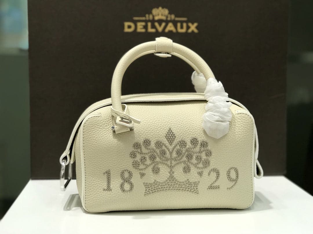 Delvaux Cool Box Mini 1829 Ivory