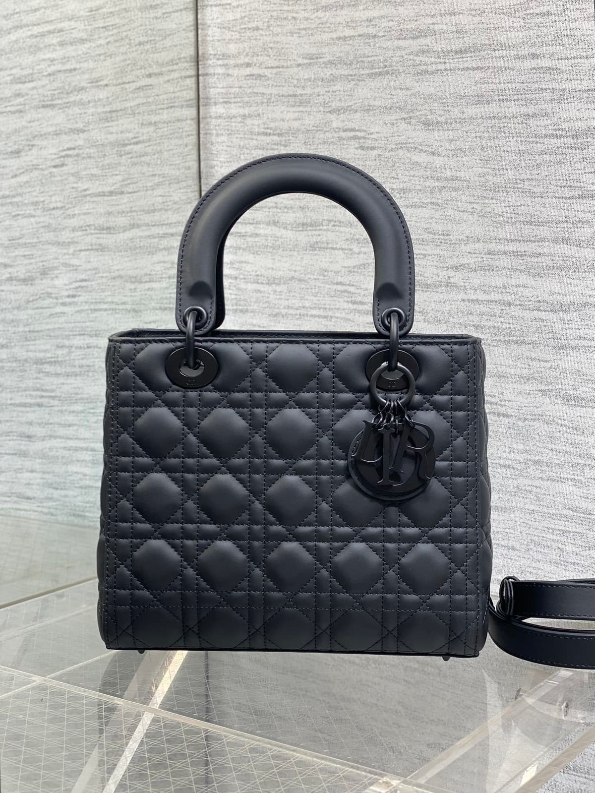 Dior Lady Dior Bag Preto .