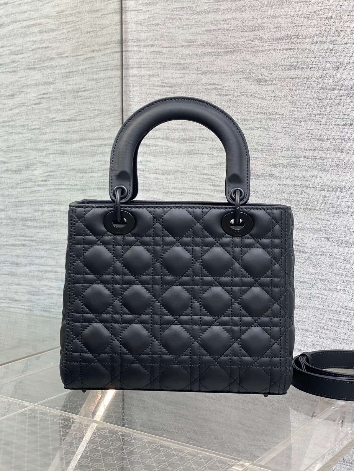 Dior Lady Dior Bag Preto .