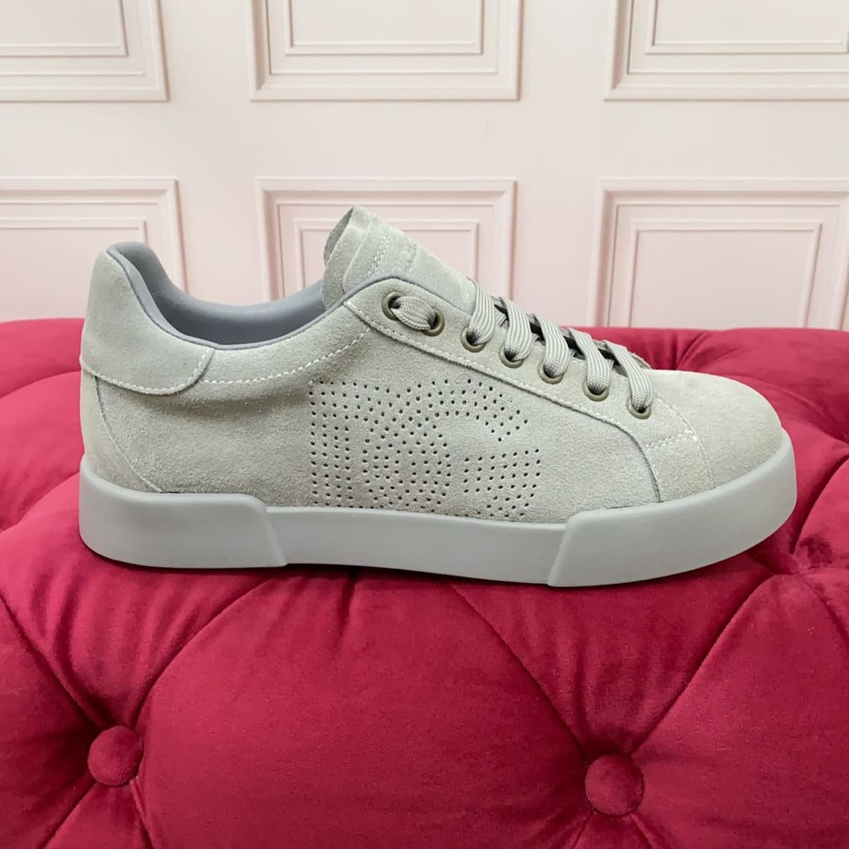Dolce & Gabbana Perforated Logo