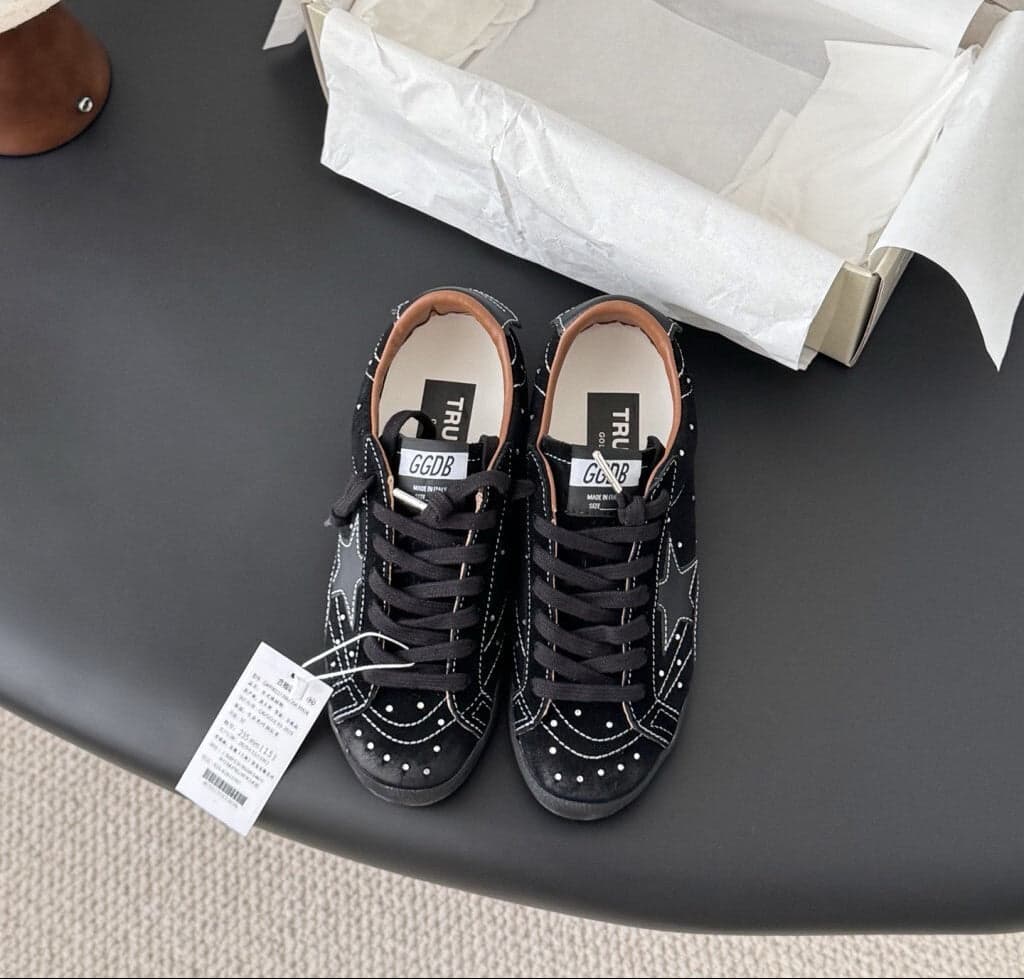 GOLDEN GOOSE GGDB TRUESTAR BLACK