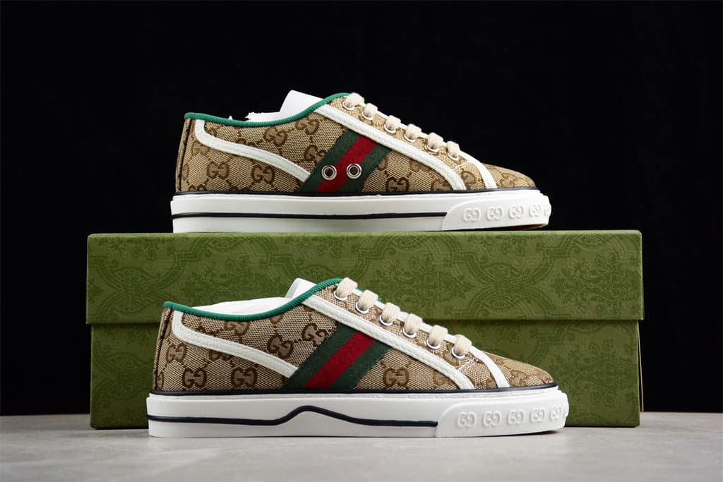 Gucci Tênis 1977 Tela GG.