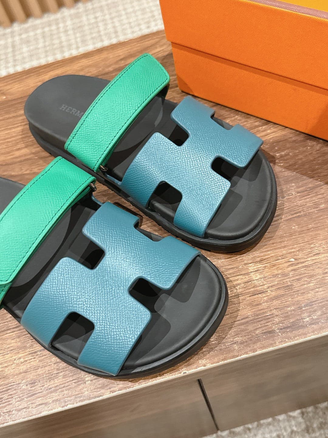 Hermes Chypre ocean Sandal