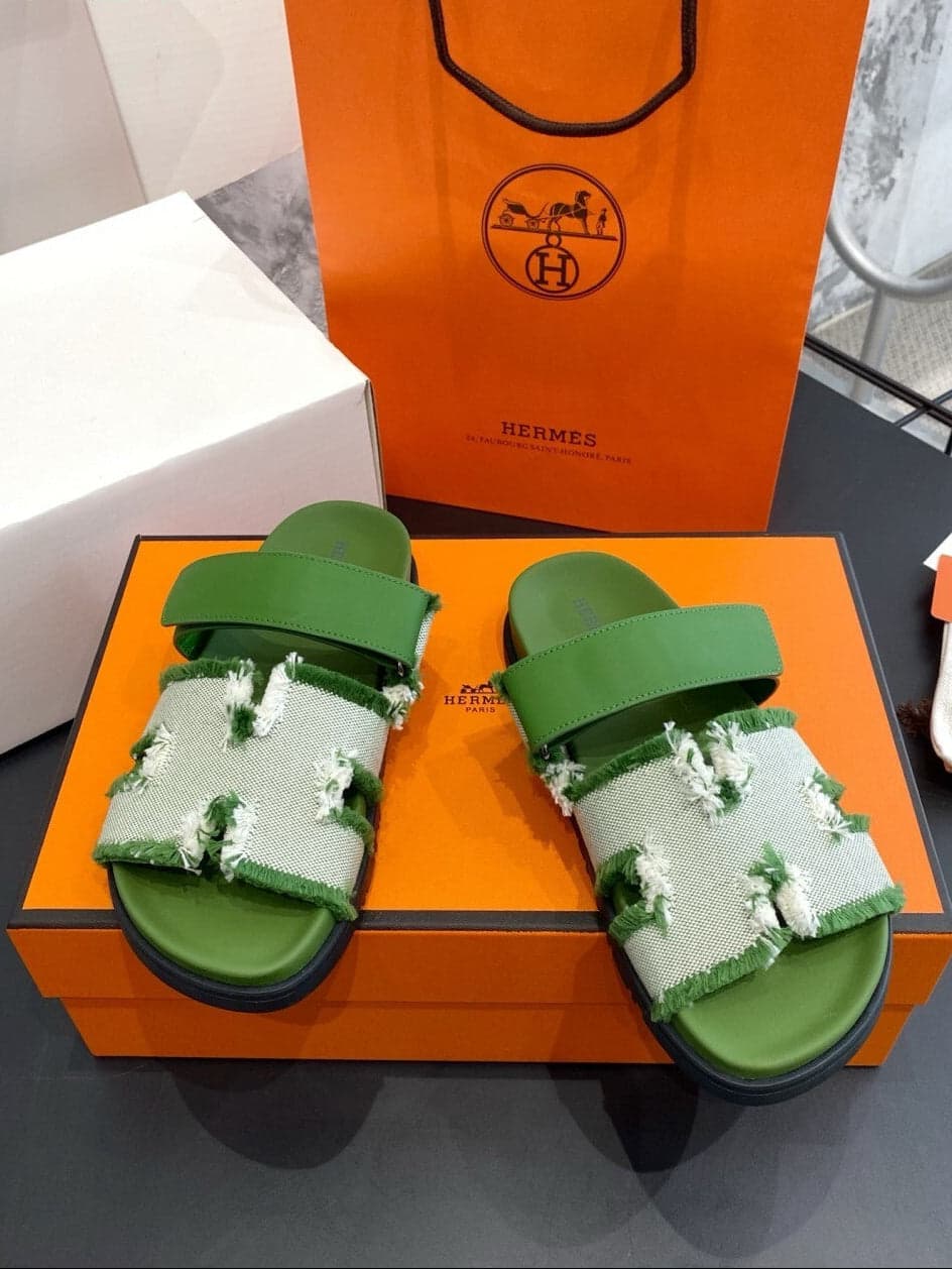 Hermes Chypre Sandal Green
