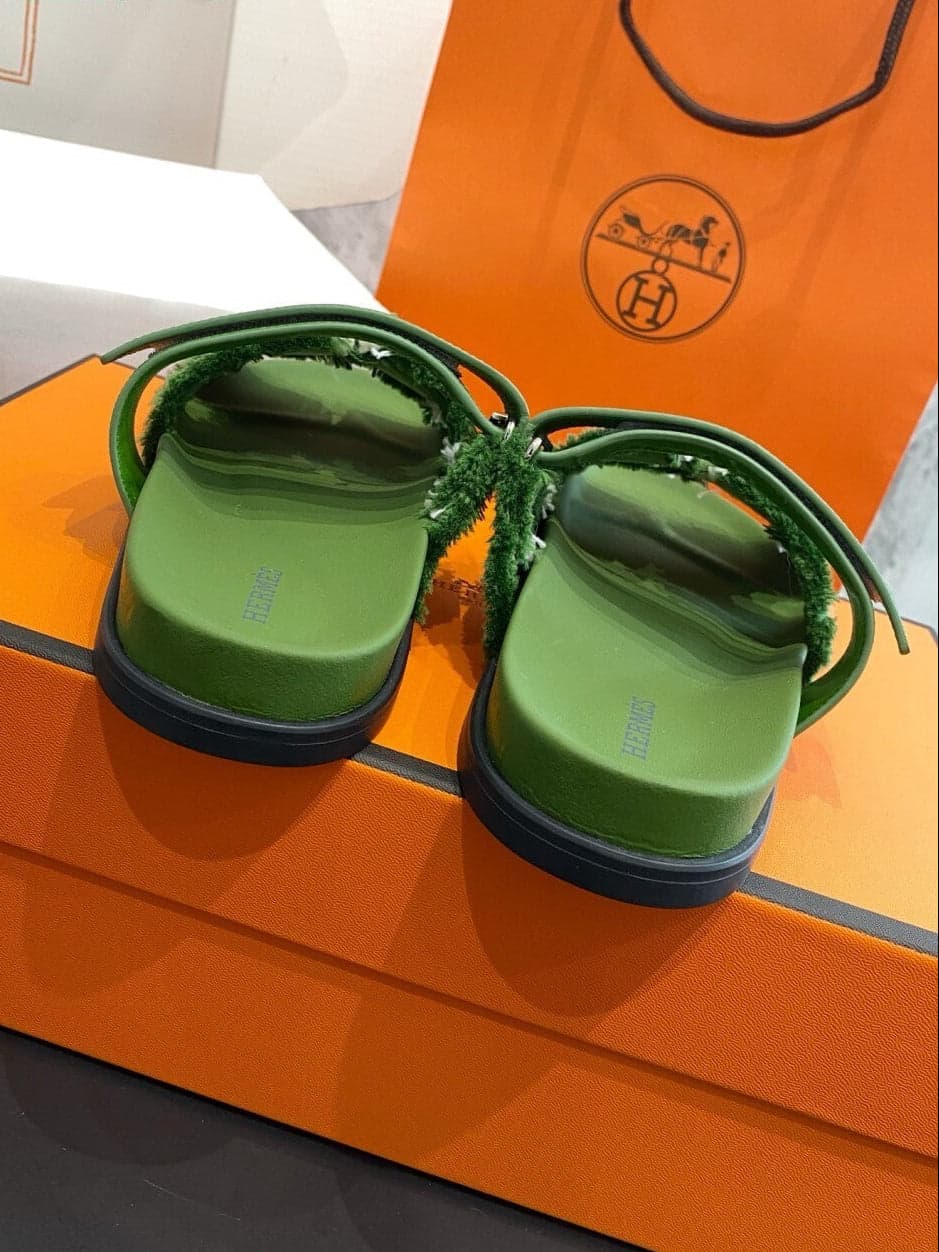 Hermes Chypre Sandal Green