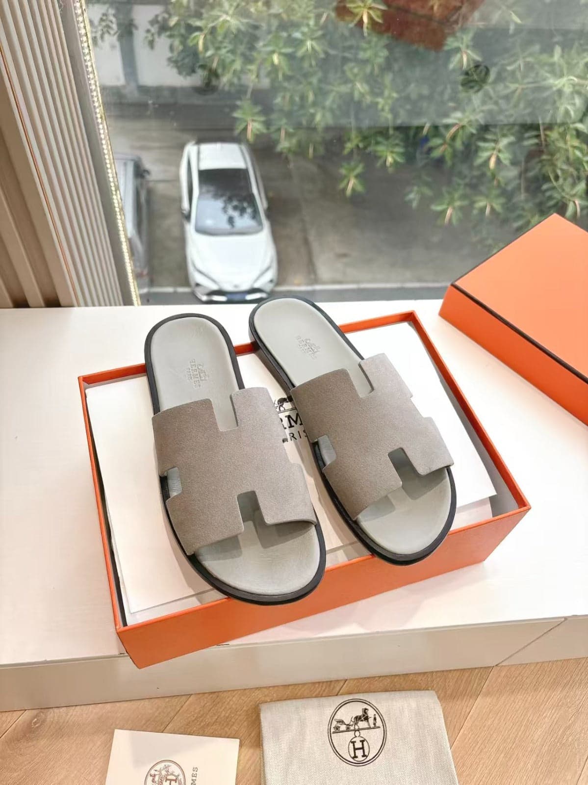 Hermes Sandália Izmir gray