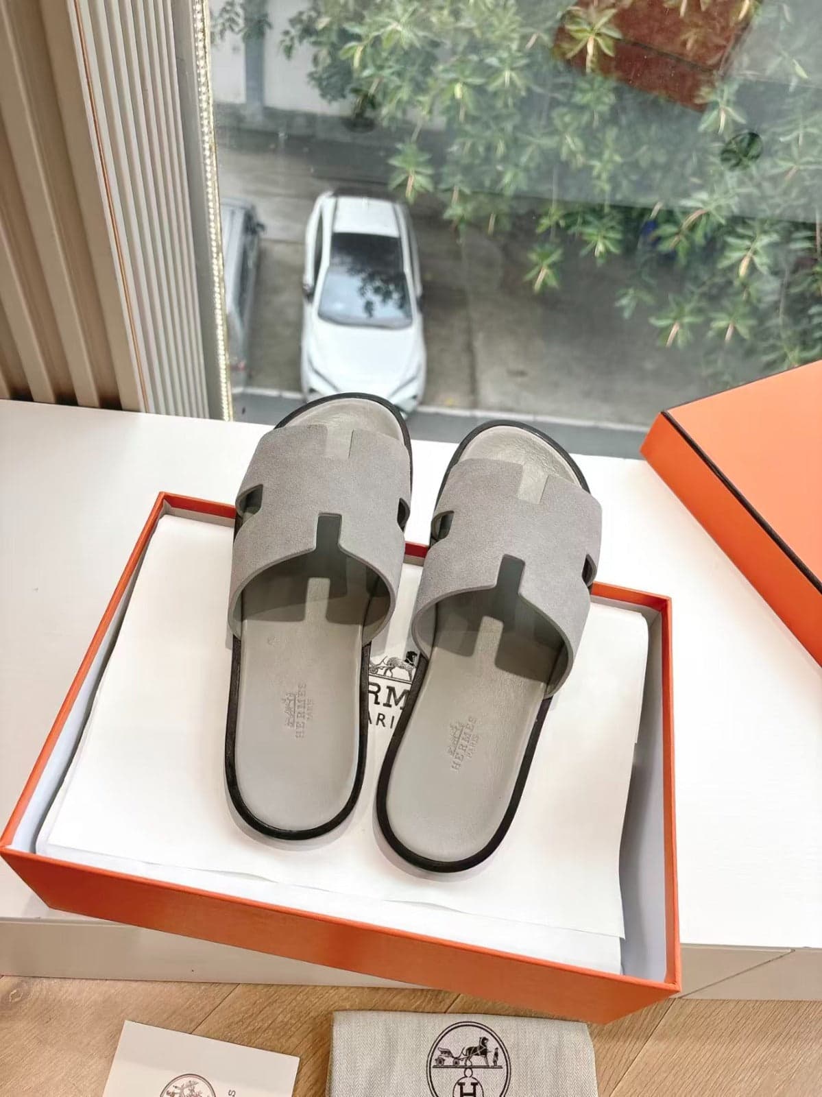 Hermes Sandália Izmir gray