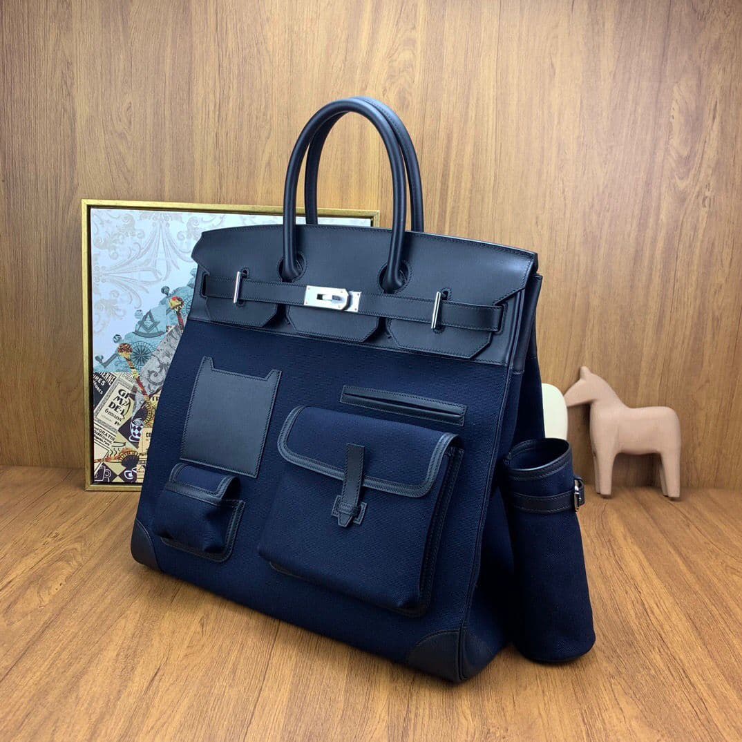 Hermès Haut à Courroies Blue