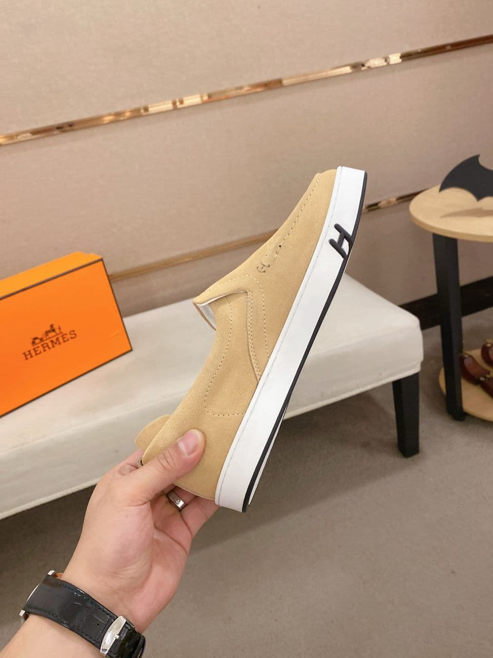 Hermes Slip-On Kiddy.
