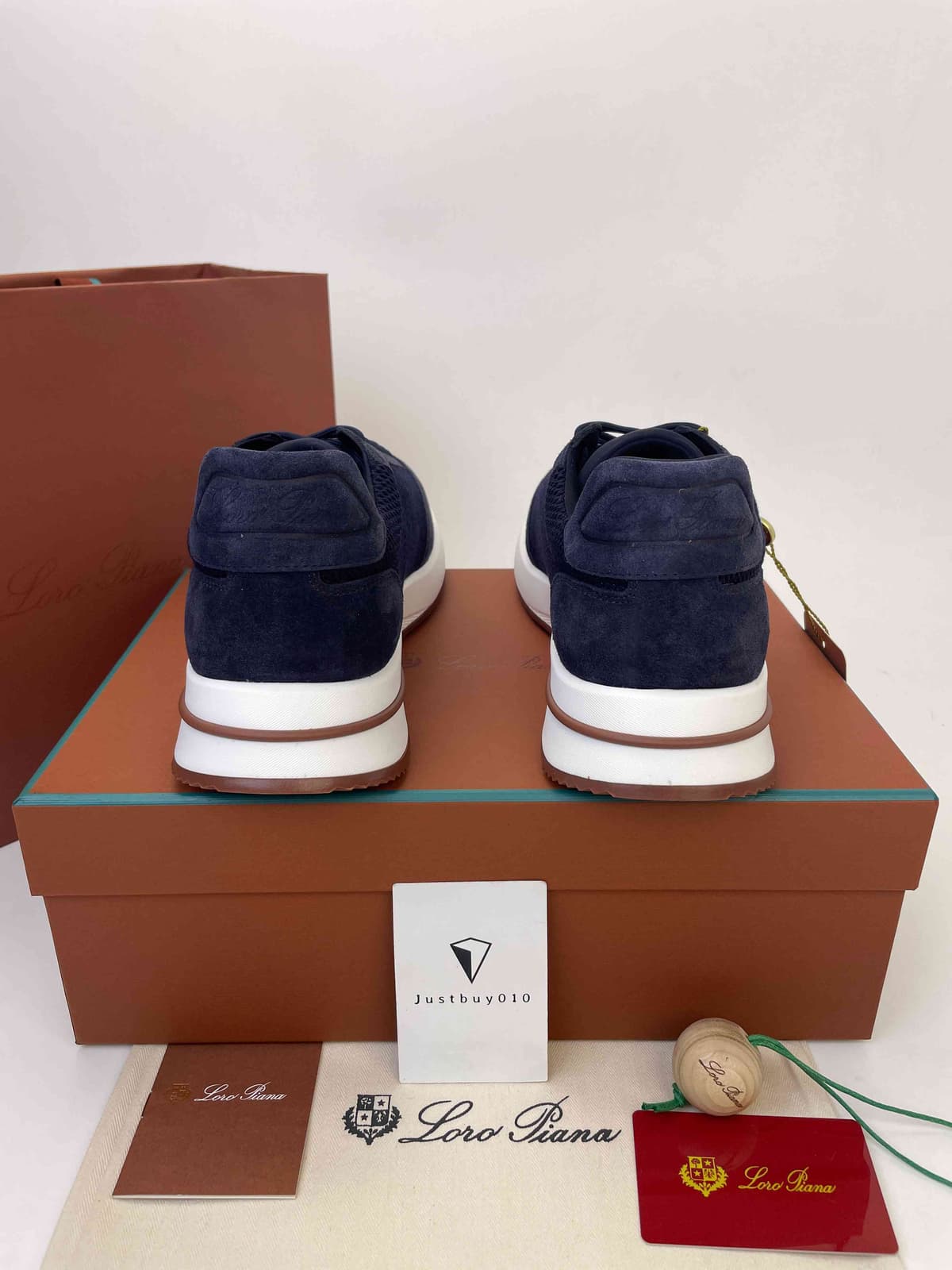 Loro Piana 360 Flexy Walk Knit Navy