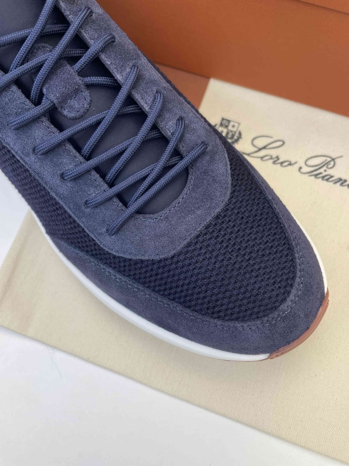 Loro Piana 360 Flexy Walk Knit Navy