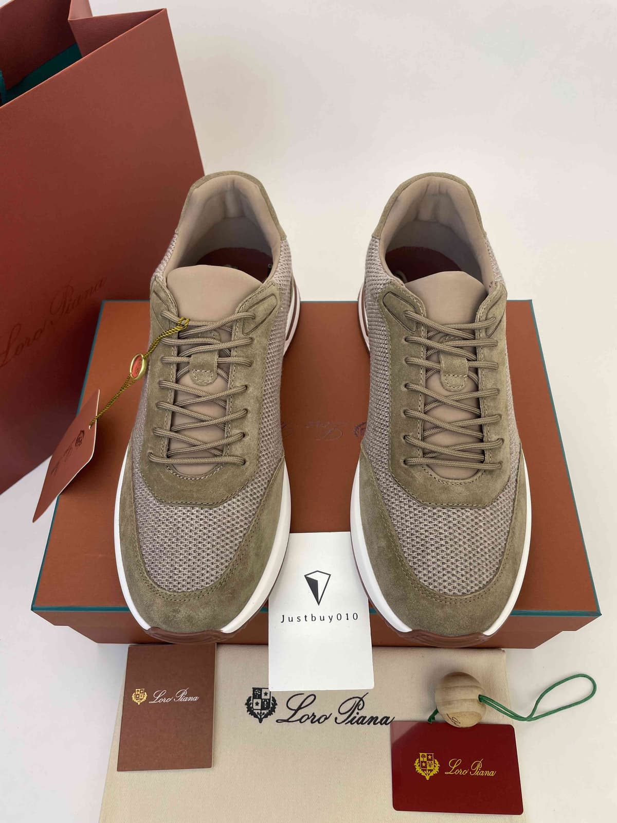 Loro Piana 360 Flexy Walk Knit Sand