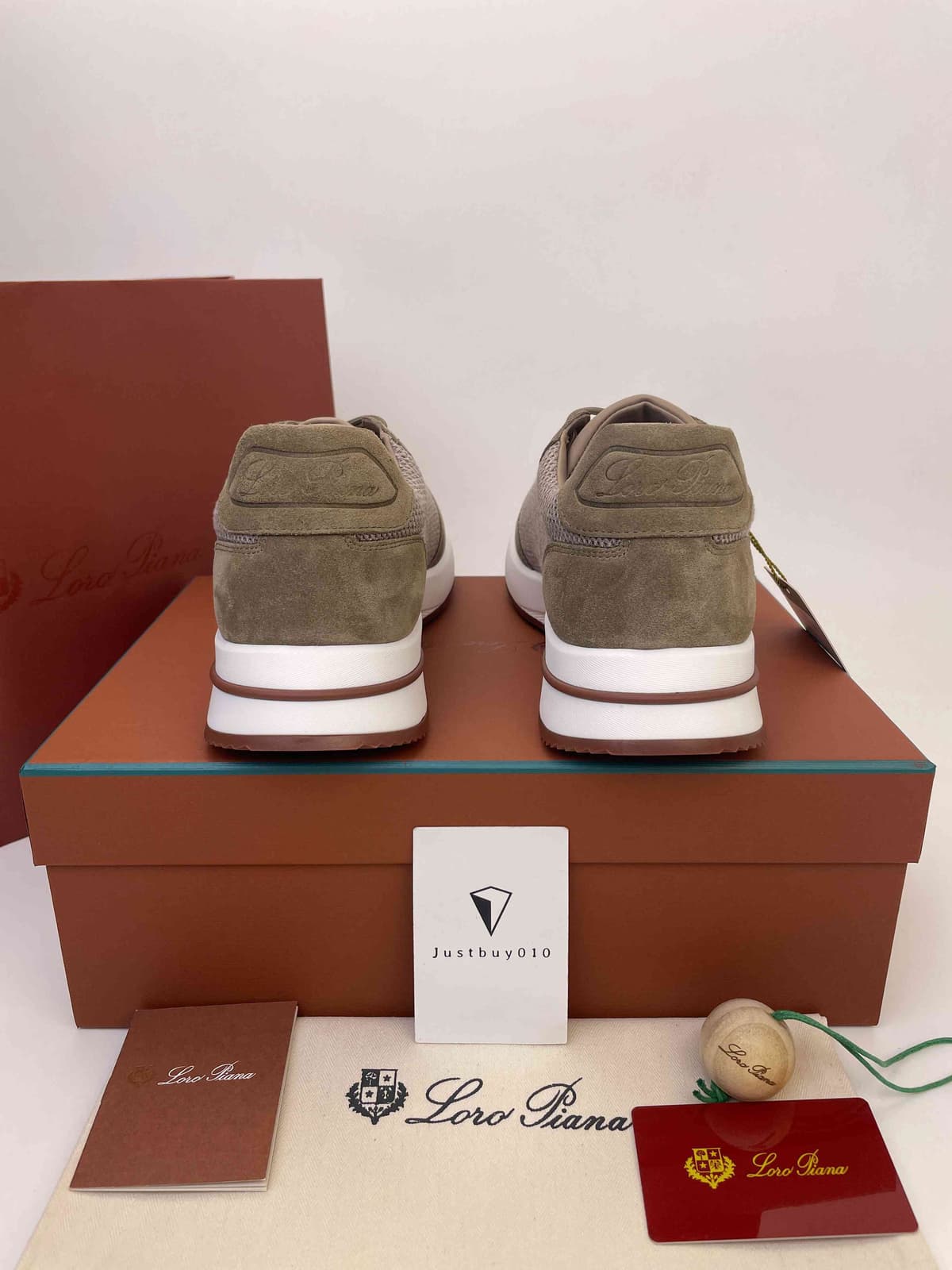 Loro Piana 360 Flexy Walk Knit Sand