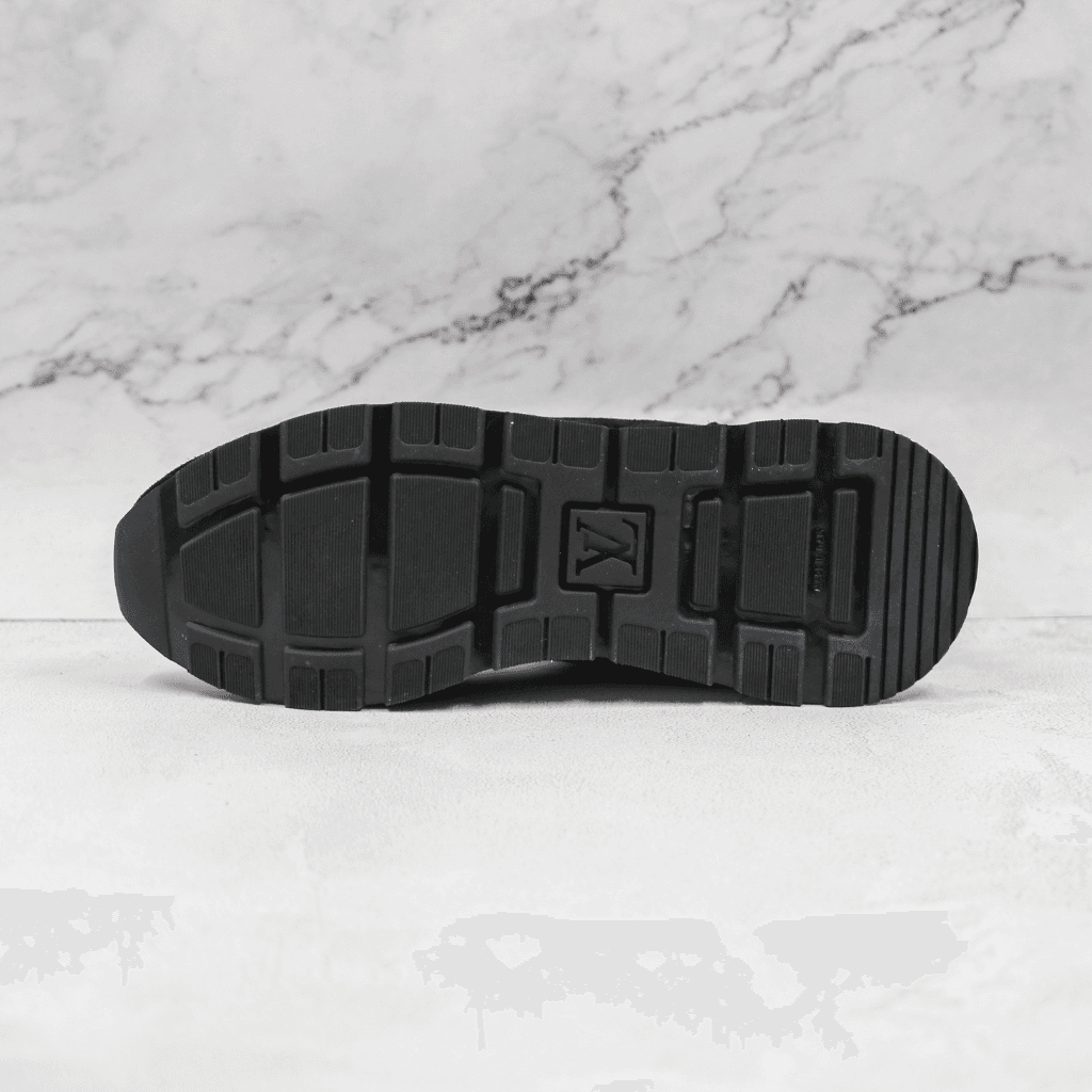 Run Away Sneakers Suede with Mesh Black