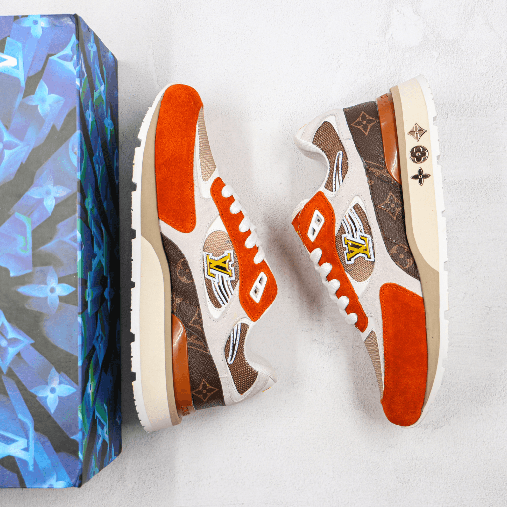 Run Away Sneakers Suede with Mesh Ebene