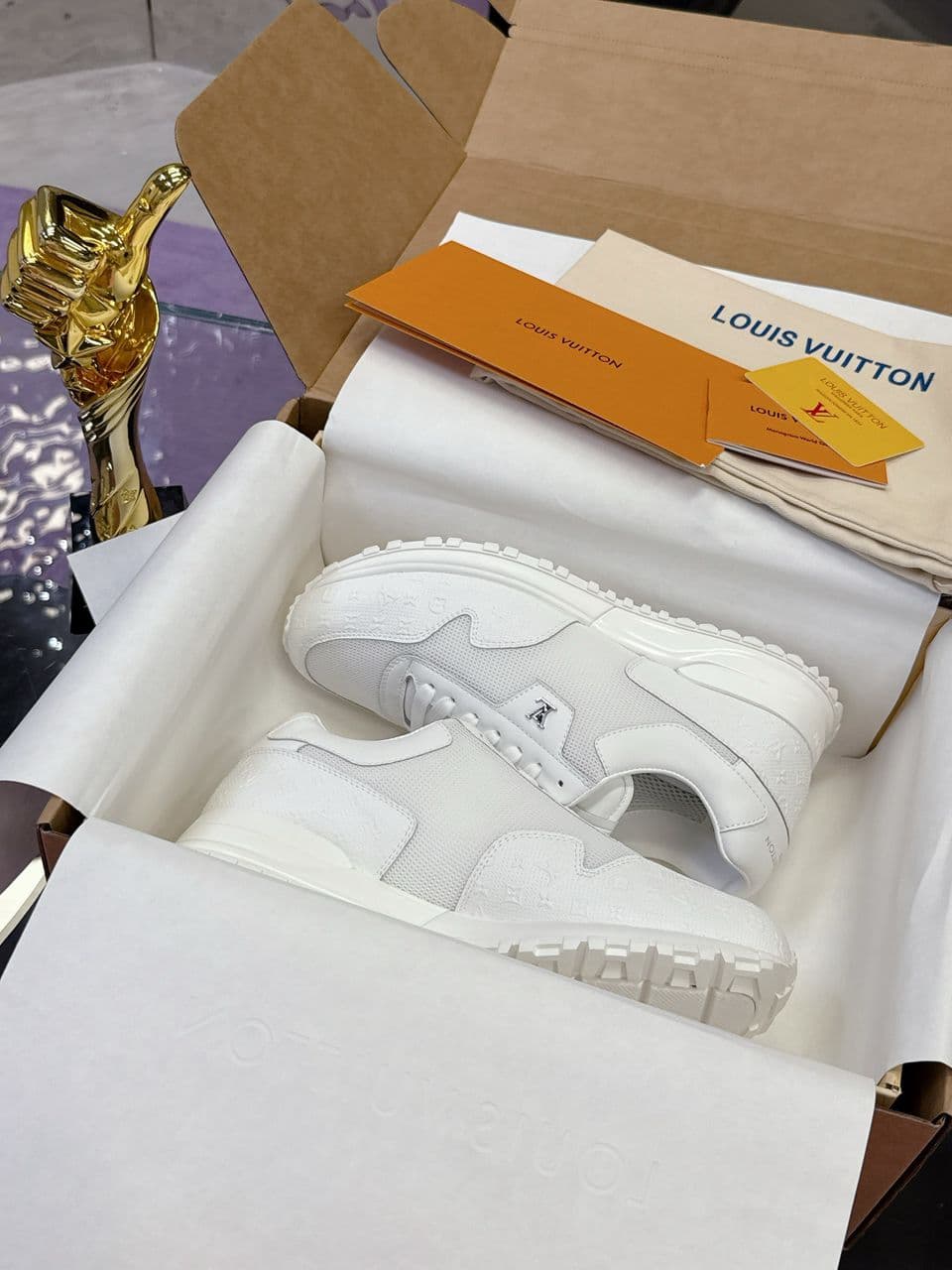Louis Vuitton Run Away White