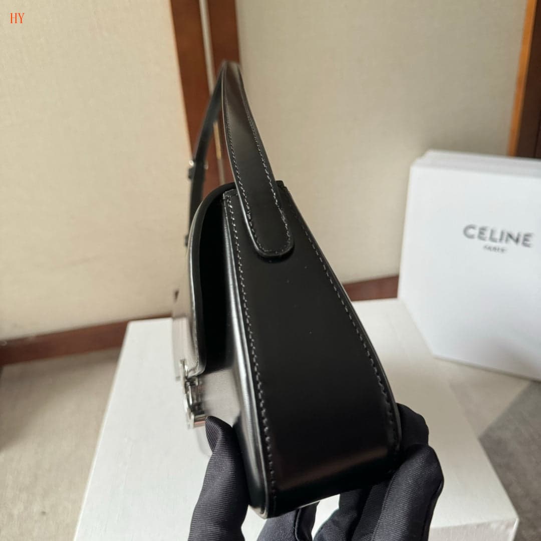 Medium Celine Lola Bag Black