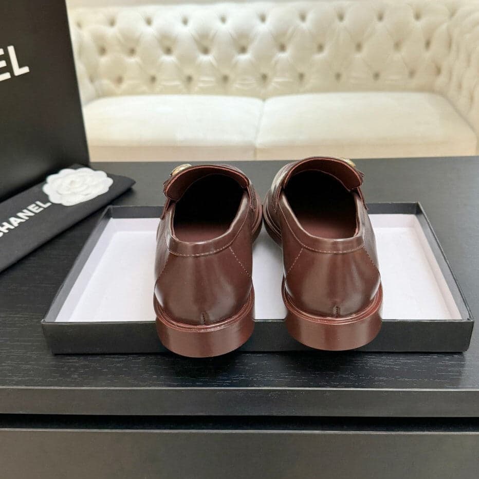Chanel Timeless Loafer red