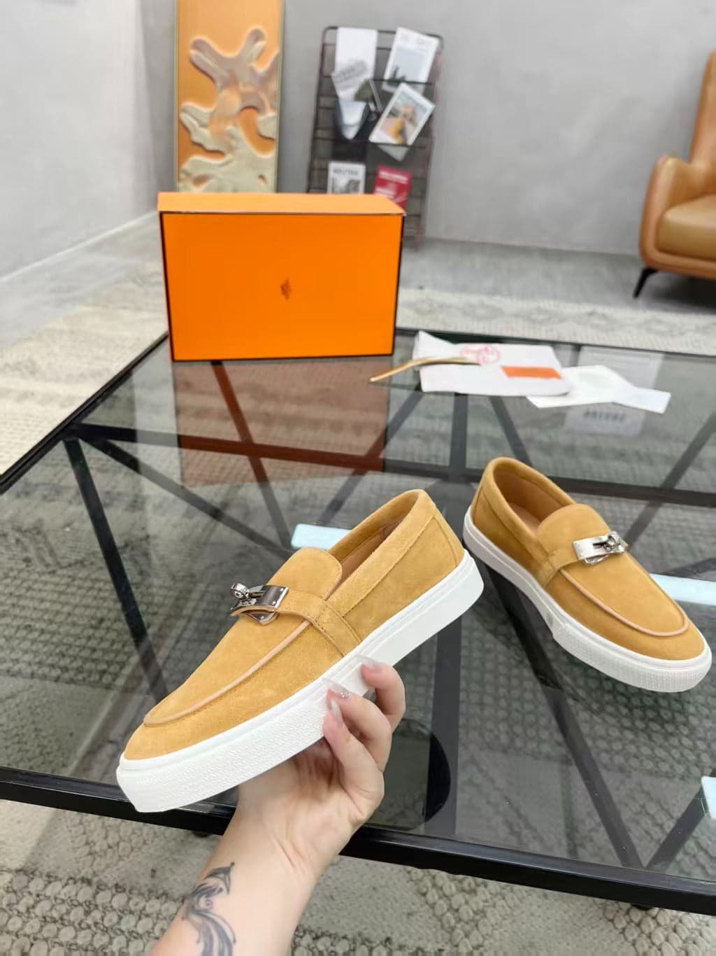 Mocassim Game Suede