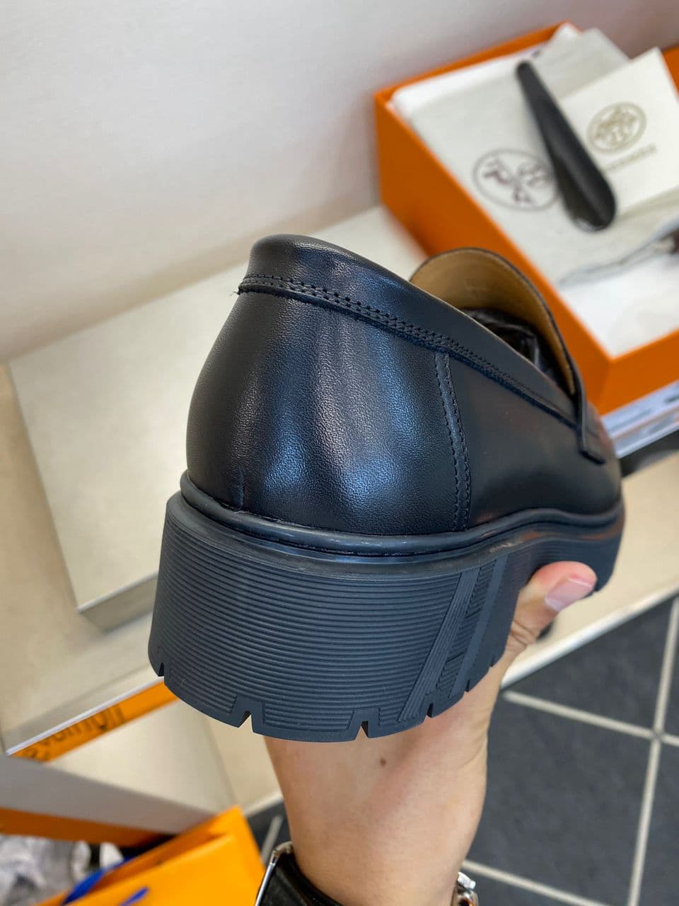 Mocassim Hermès Grégoire (pronta entrega )