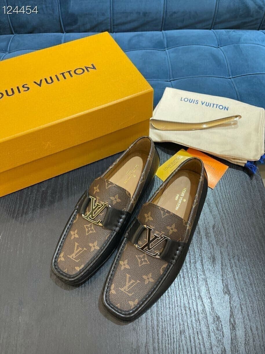 LV Loafer Canvas Marrom.