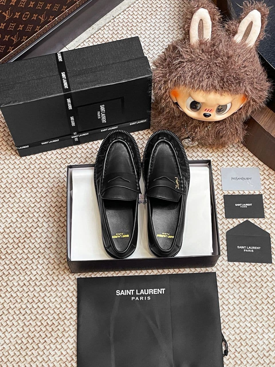 Mocassim YSL Black.