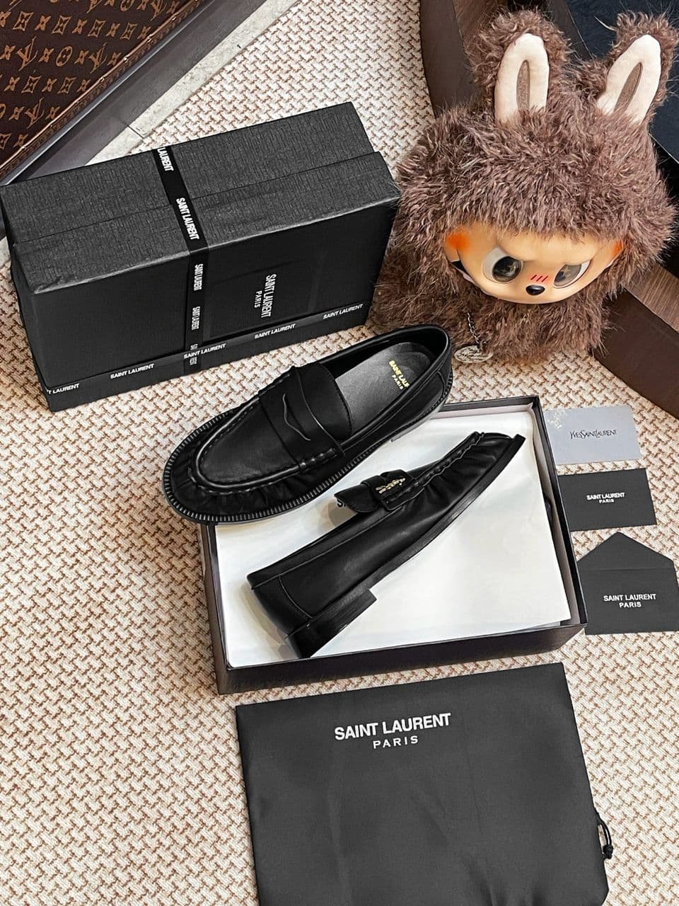 Mocassim YSL Black.