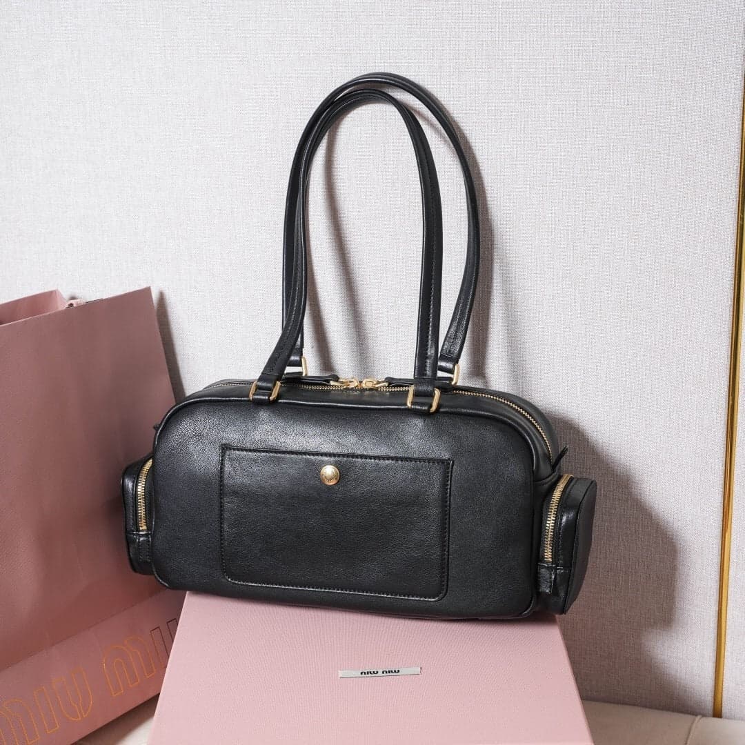 Pocket Nappa Leather Bag
