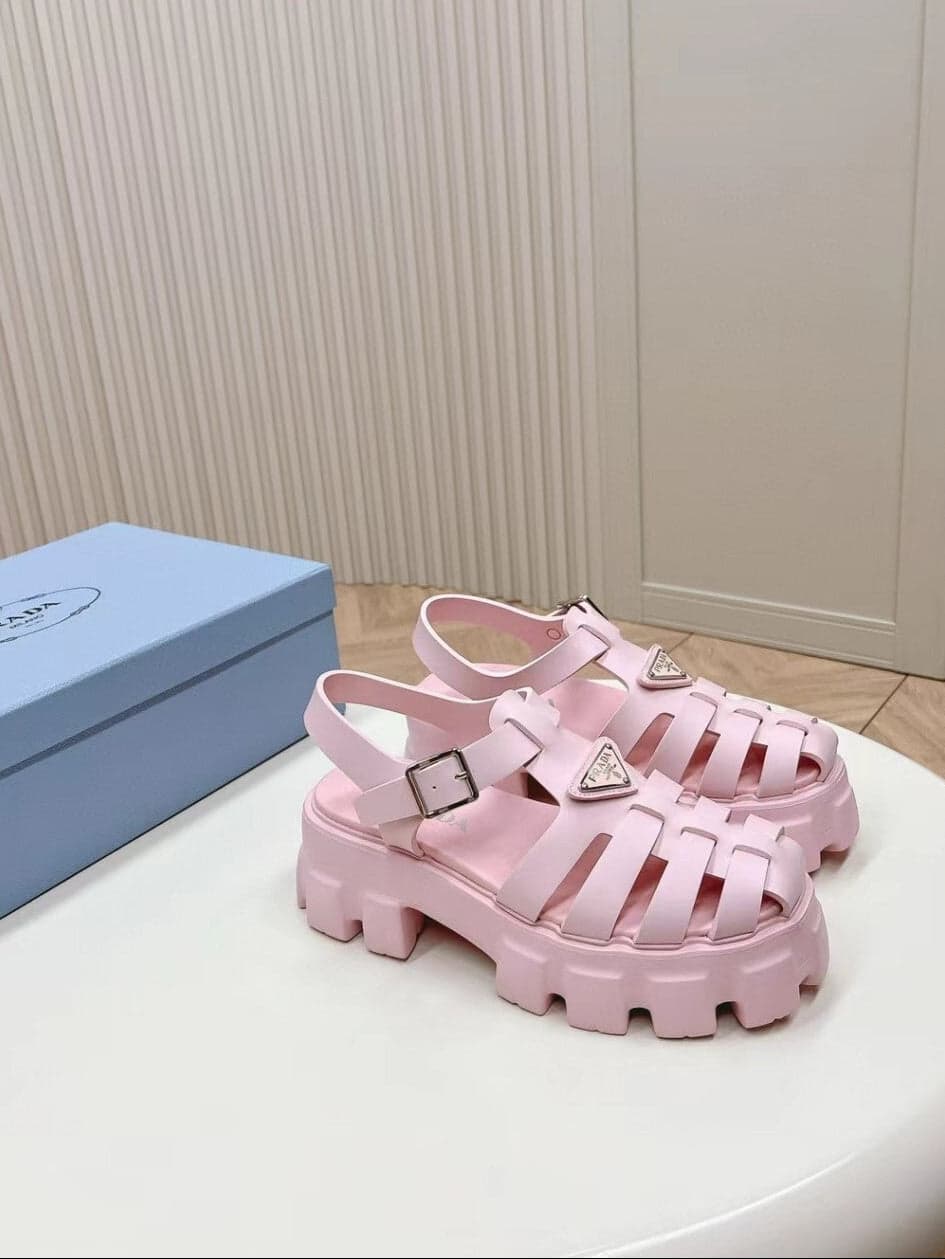 Prada Monolith pink