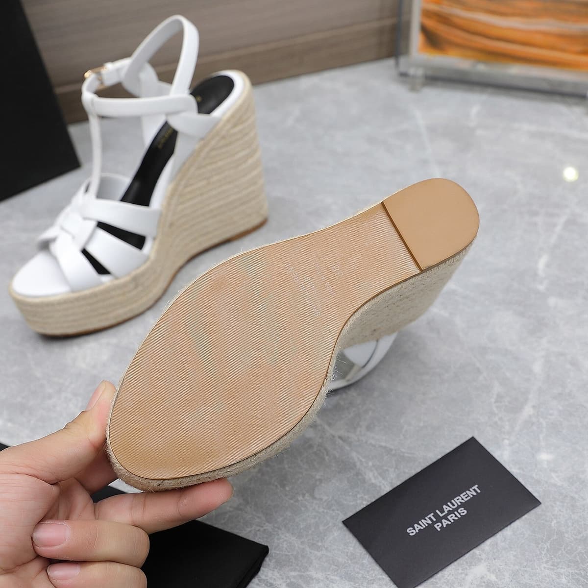 Saint Laurent Espadrille Tribute