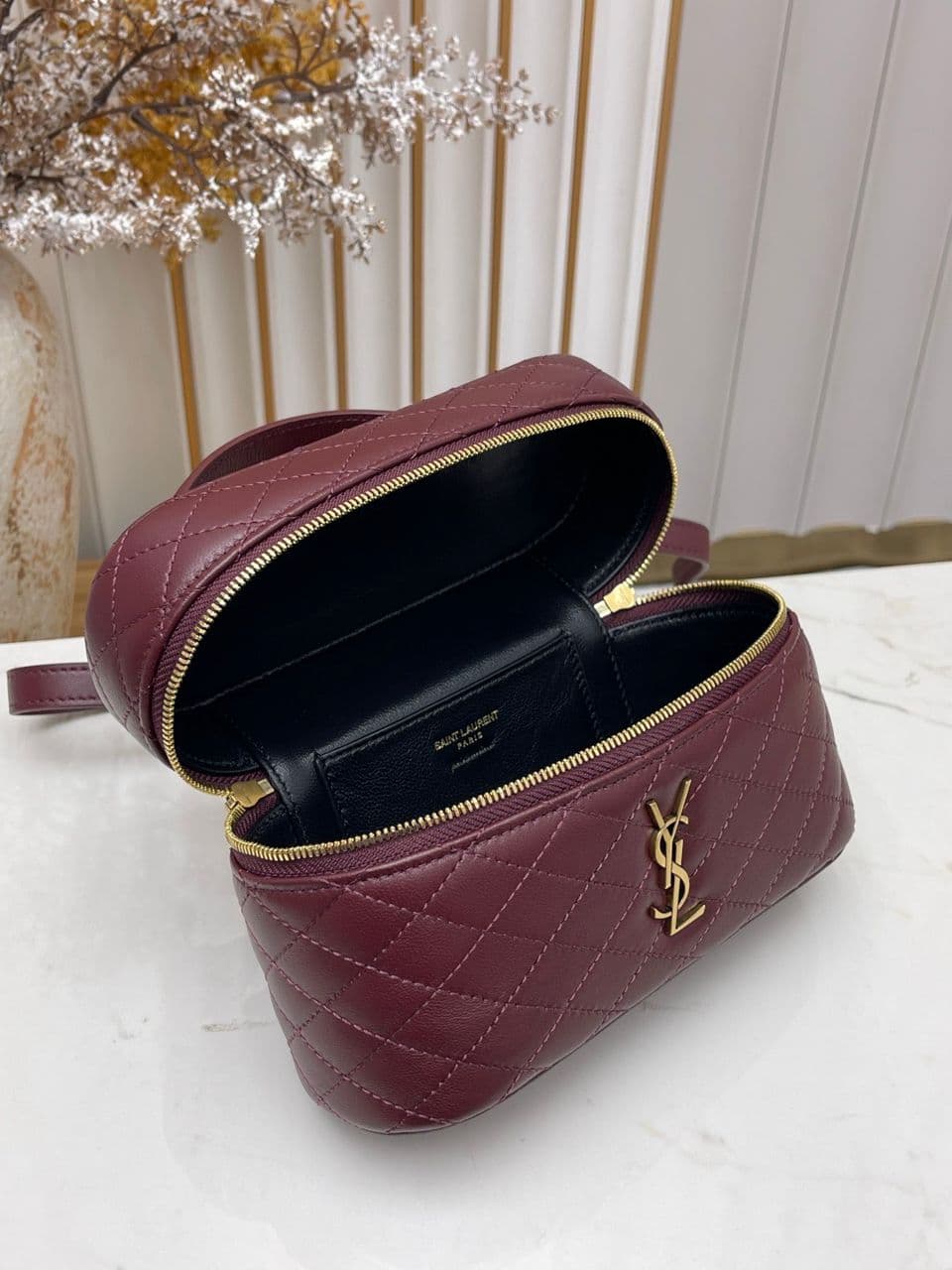 Saint Laurent Gaby Vanity Red Wine