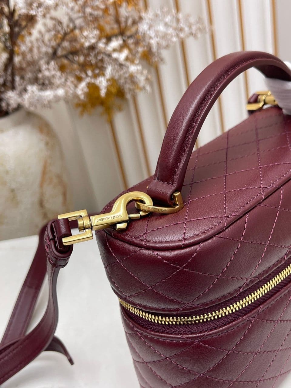 Saint Laurent Gaby Vanity Red Wine