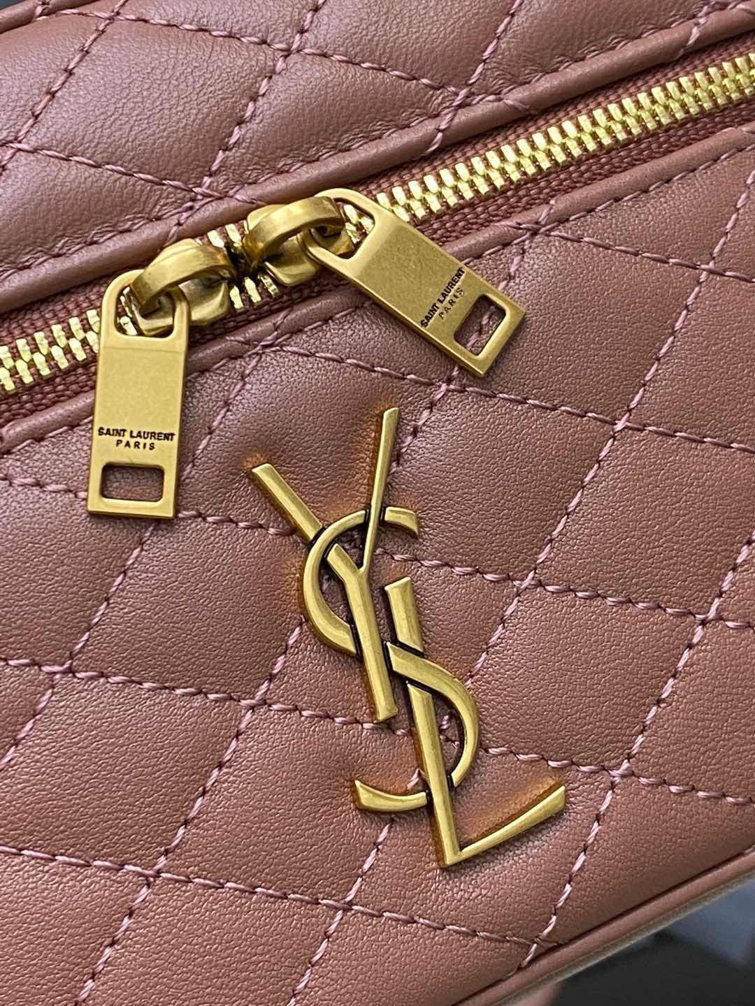 Saint Laurent Gaby Vanity Rosa Queimado