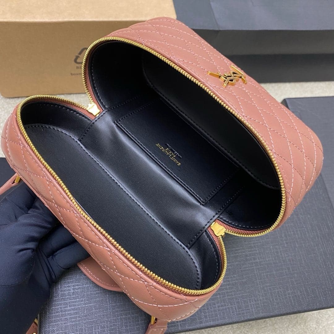 Saint Laurent Gaby Vanity Rosa Queimado