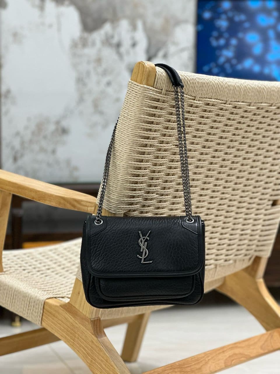 Saint Laurent Large Niki Shoulder Bag