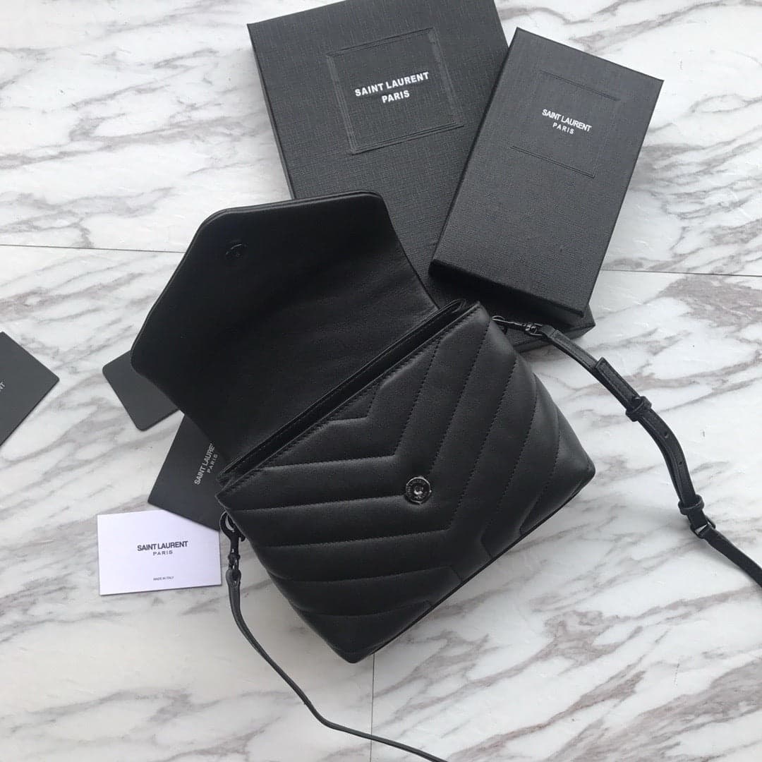 Saint Laurent Loulou Toy Bag All Black