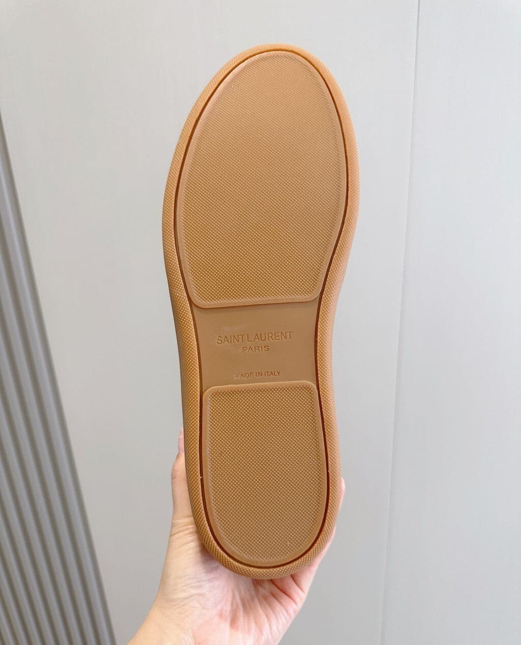 TÊNIS YVES SAINT LAURENT MESH AND LEATHER SNEAKERS LACE-UP