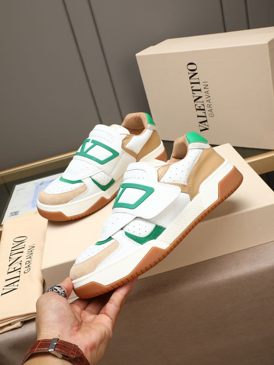 Valentino Garavani Joie de Jouer Low-Top Sneakers