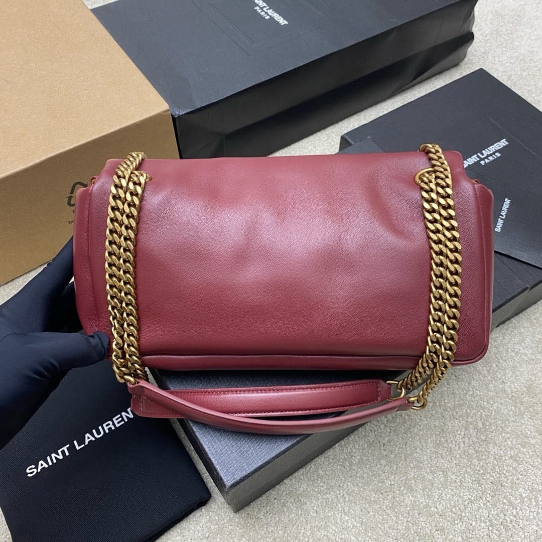 Yves Saint Laurent Calypso Lambskin Board Ferragens Douradas