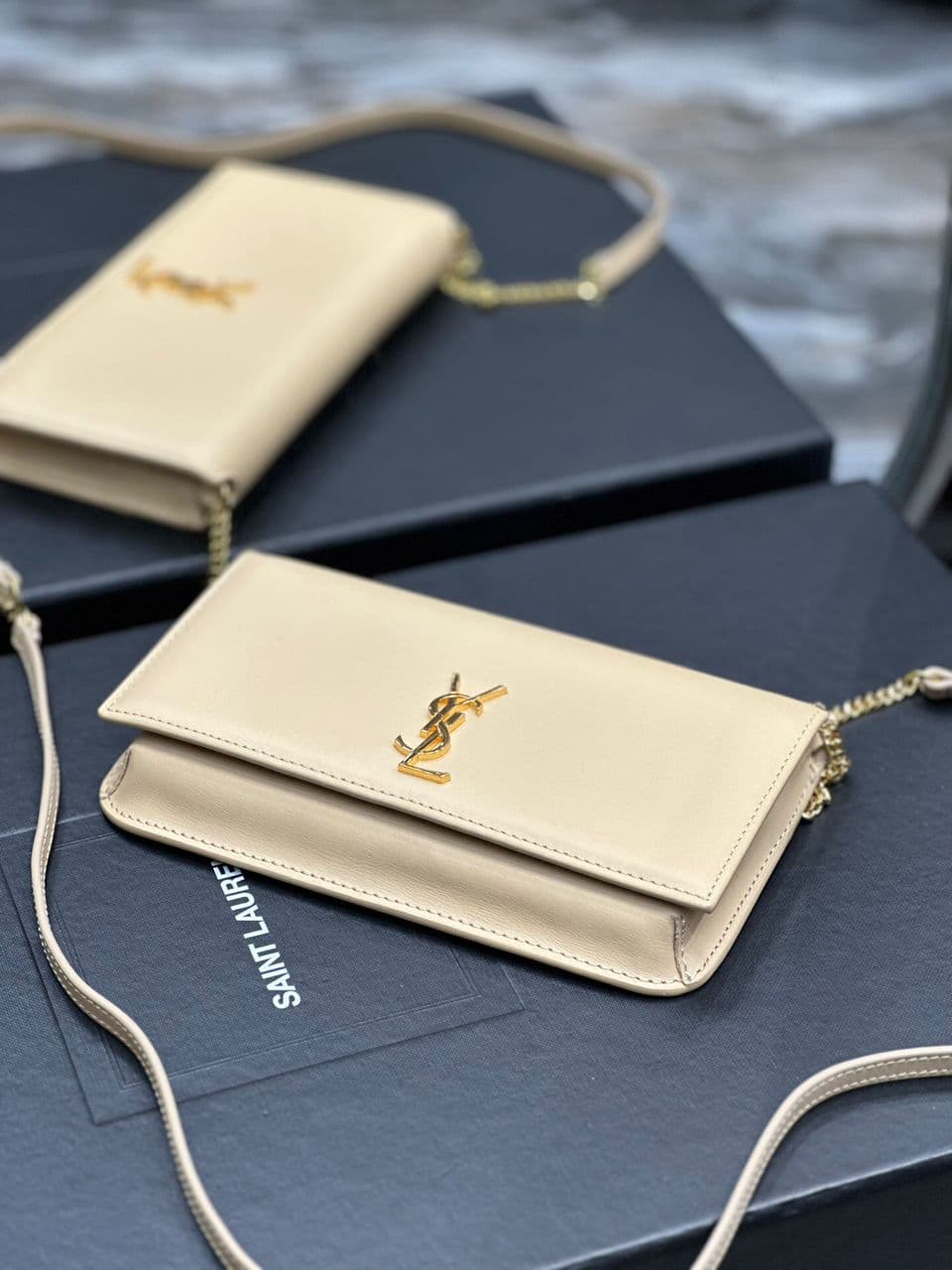 Yves Saint Laurent Cassandre Phone Holder.