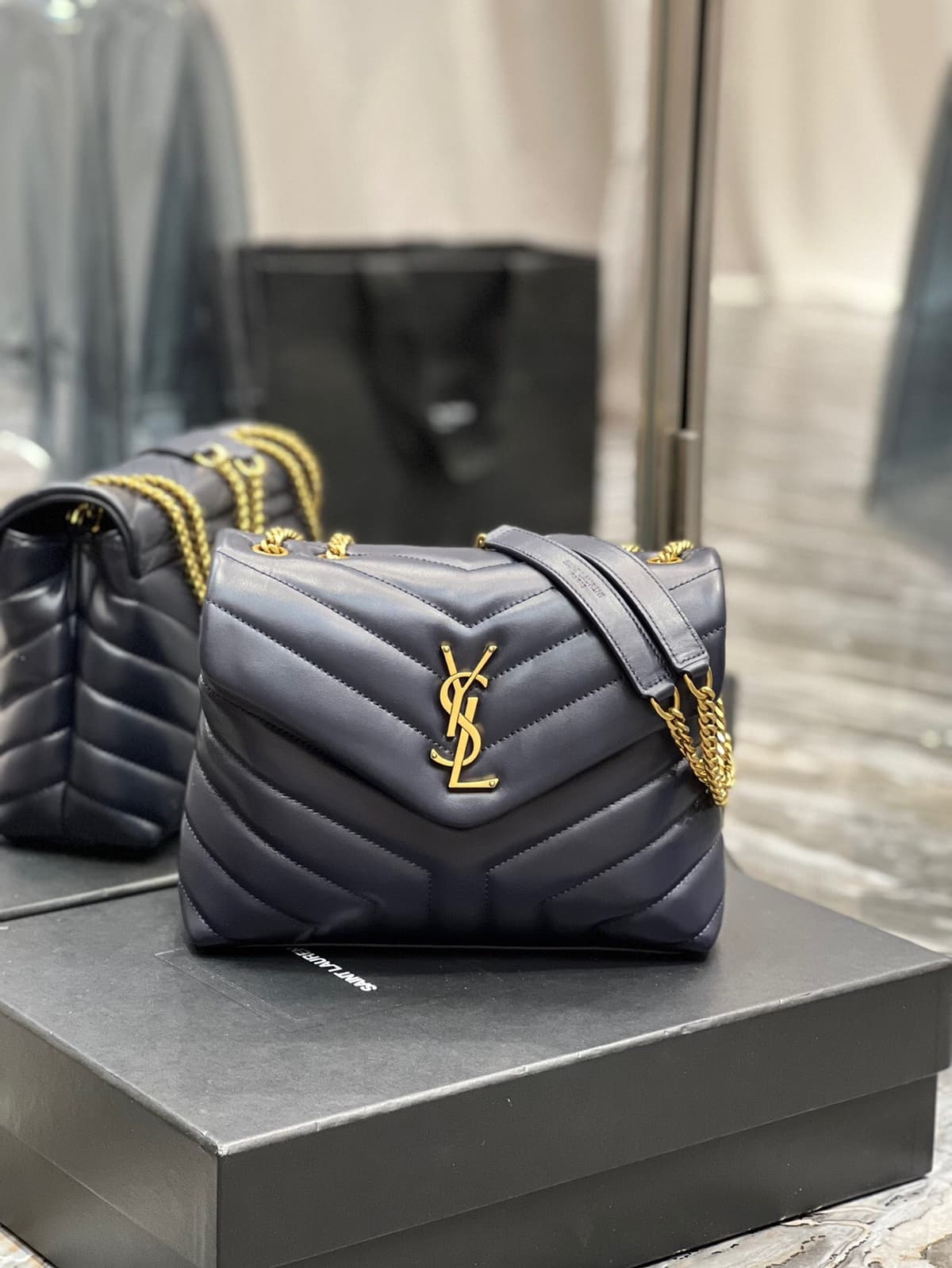 Yves Saint Laurent Dark Blue Lou Lou