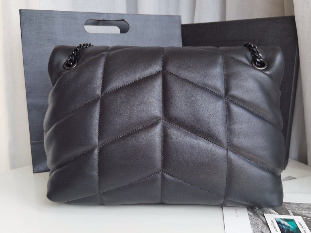Yves Saint Laurent Medium Puffer in Nappa Leather