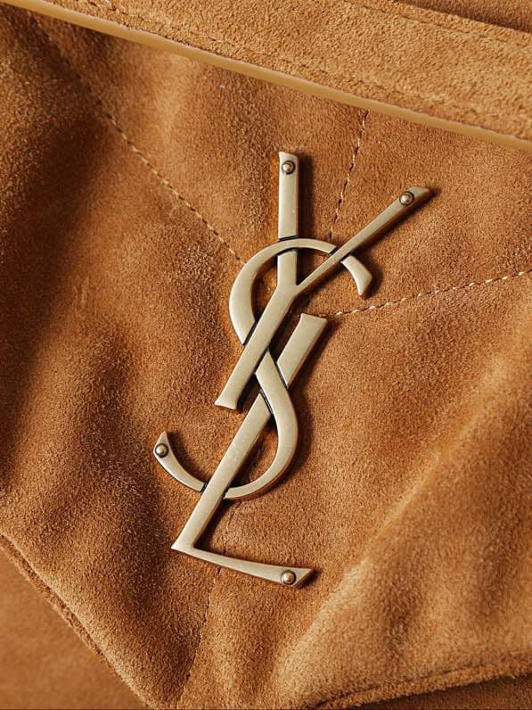 Yves Saint Laurent Medium Puffer Leather Camel ..