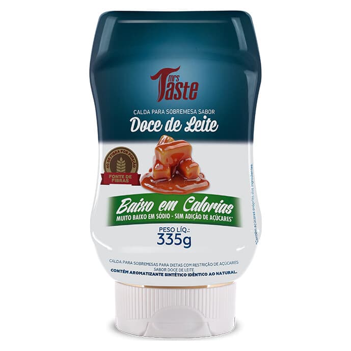 Mrs Taste Salsa para Postres Sabor Dulce de Leche 335g