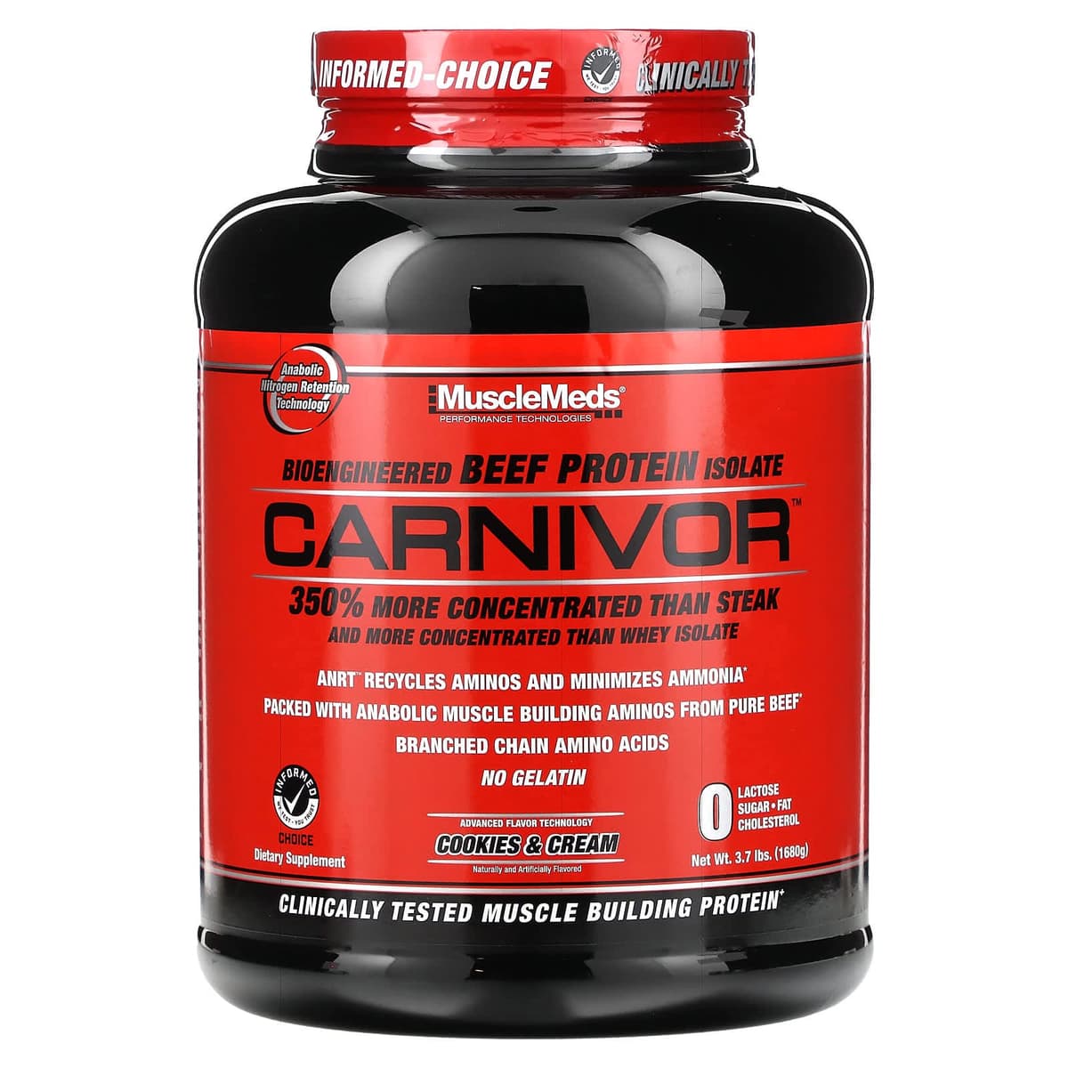 MuscleMeds Carnivor Cookies & Cream 1680g