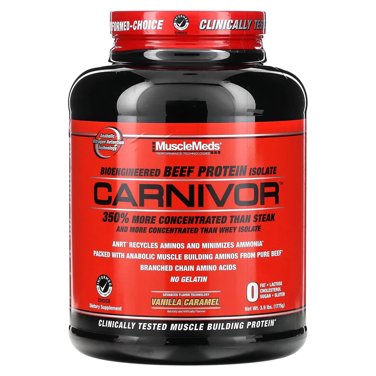 MuscleMeds Carnivor Vanilla Caramel 1775g