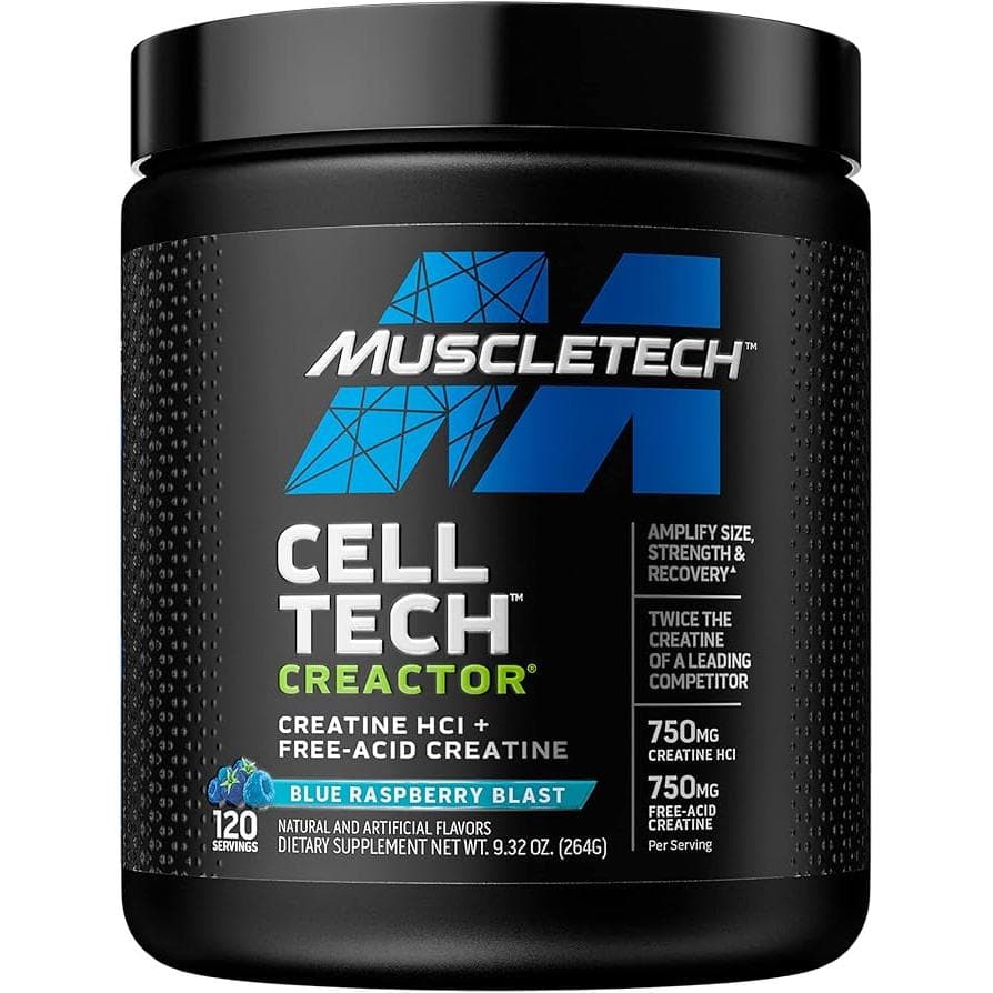 MuscleTech Cell Tech Creactor Creatine HCl Powder 120Doses 240g