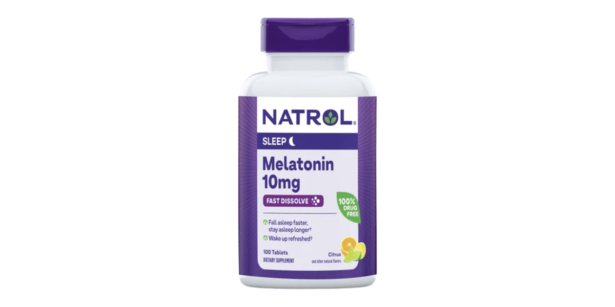Natrol Melatonina 10mg 60 Cápsulas